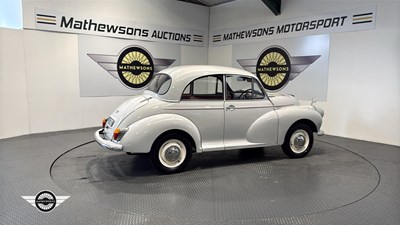 Lot 840 - 1966 MORRIS MINOR 1000