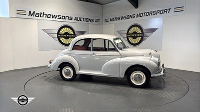 Lot 840 - 1966 MORRIS MINOR 1000