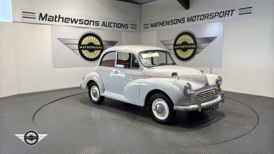 Lot 840 - 1966 MORRIS MINOR 1000