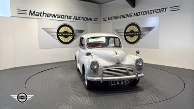 Lot 840 - 1966 MORRIS MINOR 1000