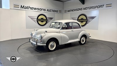 Lot 840 - 1966 MORRIS MINOR 1000