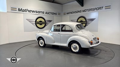 Lot 840 - 1966 MORRIS MINOR 1000