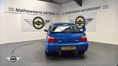 Lot 205 - 2002 SUBARU IMPREZA WRX-STI PRODRIVE