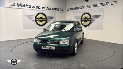 Lot 314 - 2000 VOLKSWAGEN GOLF V6 4MOTION