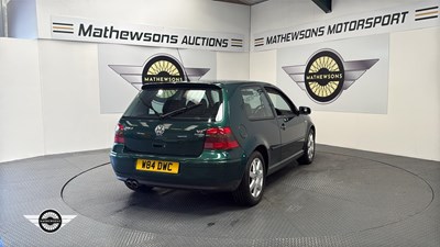 Lot 314 - 2000 VOLKSWAGEN GOLF V6 4MOTION