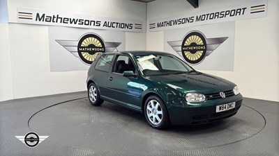 Lot 314 - 2000 VOLKSWAGEN GOLF V6 4MOTION