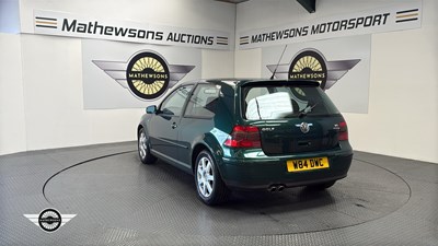 Lot 314 - 2000 VOLKSWAGEN GOLF V6 4MOTION