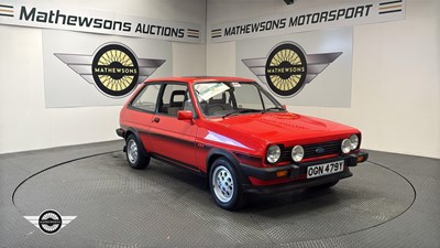 Lot 231 - 1983 FORD FIESTA XR2