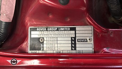 Lot 319 - 1998 ROVER 620 GSI