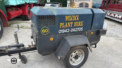 Lot 252 - INGERSOL RAND ROAD COMPRESSOR