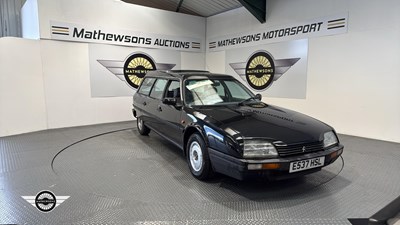 Lot 598 - 1987 CITROEN CX 22RS SAFARI
