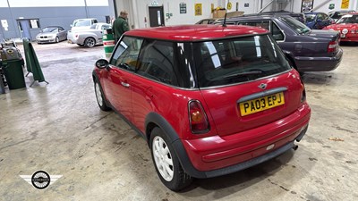 Lot 589 - 2003 MINI MINI ONE - ALL PROCEEDS TO CHARITY