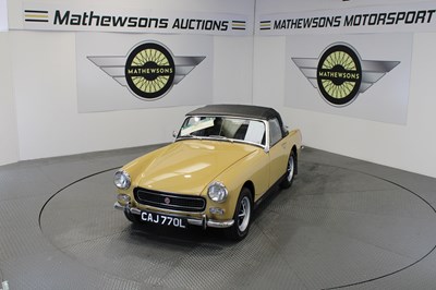 Lot 492 - 1972 MG MIDGET