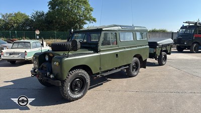 Lot 674 - 1967 LAND ROVER 109'' + SANKEY NARROW TRACK TRAILER