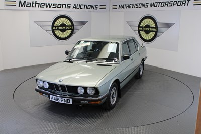 Lot 724 - 1983 BMW 528I
