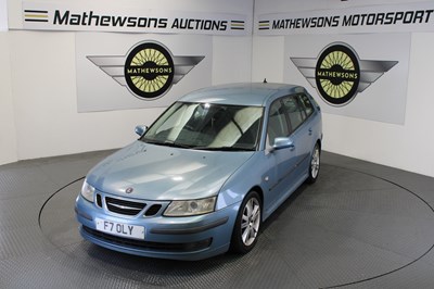 Lot 6 - 2007 SAAB 9-3 VECTOR SPORT AN 1.8T