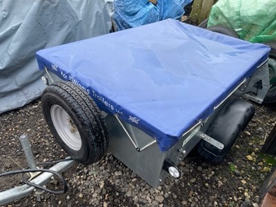 Lot 38 - IFOR WILLIAMS SINGLE AXLE TRAILER