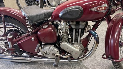 Lot 128 - 1952 ARIEL 500 RED HUNTER