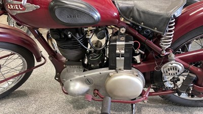 Lot 128 - 1952 ARIEL 500 RED HUNTER