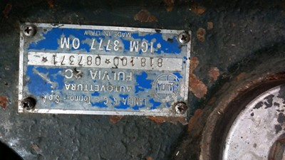 Lot 385 - 1968 LANCIA FULVIA 2C