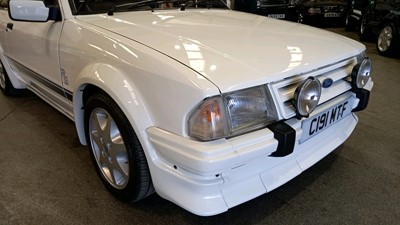 Lot 203 - 1985 FORD ESCORT RS TURBO