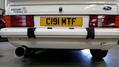 Lot 203 - 1985 FORD ESCORT RS TURBO
