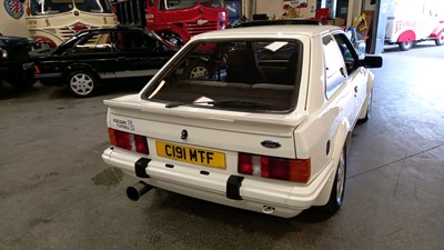 Lot 203 - 1985 FORD ESCORT RS TURBO