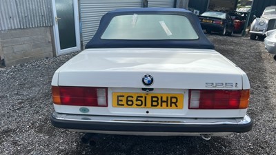 Lot 62 - 1988 BMW 325I CABRIOLET