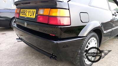 Lot 417 - 1990 VOLKSWAGEN CORRADO 16V