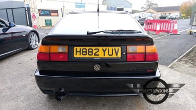 Lot 417 - 1990 VOLKSWAGEN CORRADO 16V