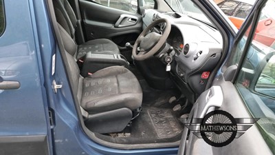 Lot 472 - 2011 CITROEN BERLINGO MS PACE XTR HDI91