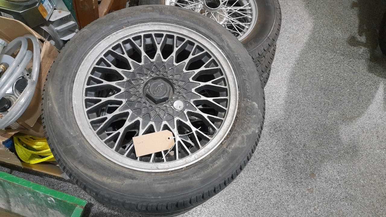 Lot 519 - 4X FORD SIERRA COSWORTH ALLOY WHEELS