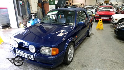 Lot 664 - 1990 FORD ESCORT SE500 CONV