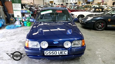 Lot 664 - 1990 FORD ESCORT SE500 CONV