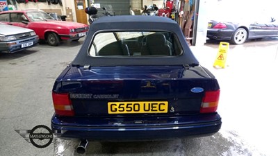 Lot 664 - 1990 FORD ESCORT SE500 CONV