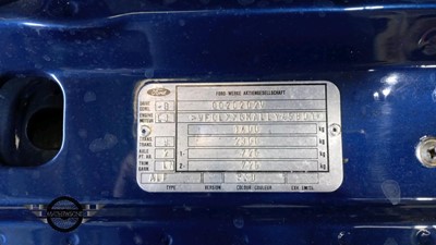 Lot 664 - 1990 FORD ESCORT SE500 CONV
