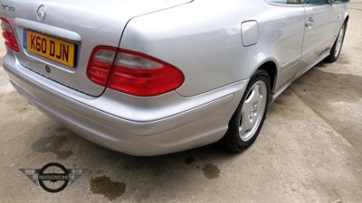 Lot 537 - 1997 MERCEDES CLK 320 ELEGANCE AUTO