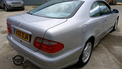 Lot 537 - 1997 MERCEDES CLK 320 ELEGANCE AUTO